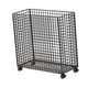 thumbnail image 5 of Carrito de almacenamiento para esterillas de , plegable, con soporte para ropa sucia, organizador de gimnasio, cesta para bandas de resistencia y Negro, 5 of 9