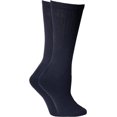 thumbnail image 2 of Yacht & Smith Loose Fit Non-Binding Soft Cotton Diabetic Crew and Ankle Socks, Bulk Value Pack, 2 of 5