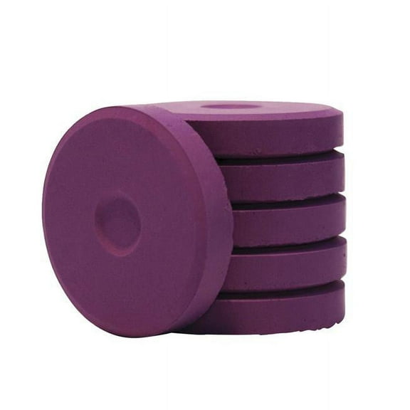 Jack Richeson & Co 1496088 1.63 x 0.31 in. Small Brilliant Paint Mini Tempera Cake - Purple, Pack of 6