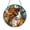 Acrylic 3.5 Inch, variant on Fantasy Cat Stained Glass Style Window Suncatcher, Decorative Feline Art Window Hanging for Contemporary Home Decor, Glass Style Accent, Creative Gift for Cat Fans