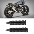 thumbnail image 3 of Empuñaduras de manillar de motocicleta, 2 uds., 25mm, 1 pulgada, ajuste de goma de aluminio negro para Yamaha, 3 of 7