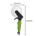 thumbnail image 4 of Stainless Steel Pizza Cutter with Non-Slip Handle, Sharp Rolling Blade for Dough, Lasagna, and Fudge, Ergonomic Kitchen Tool for Home and Commercial Use, 4 of 8