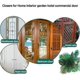thumbnail image 4 of Door Closer, Hidden Soft Close Door Hinge, Slow Close Silent Positioning, Home, Indoor Garden, Hotel, Commercial Door - Silver, 4 of 5