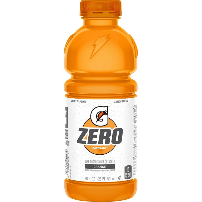 Gatorade G Zero Sugar, Glacier Cherry, Lemon-Lime, Orange Variety