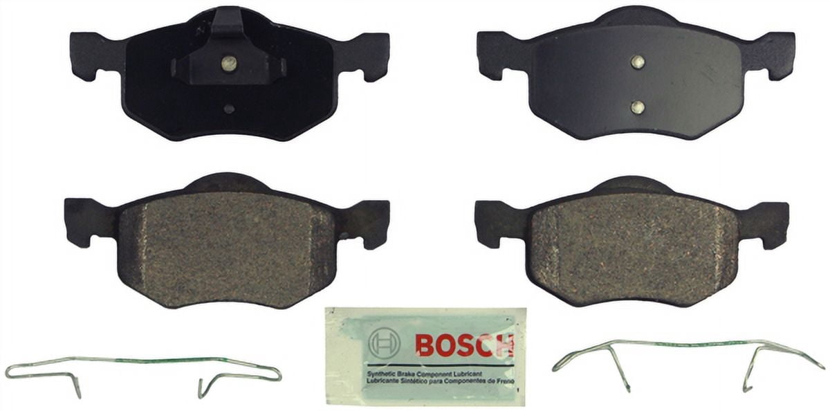 Bosch BE843H Bosch Blue Semi-Metallic Brake Pads with Hardware