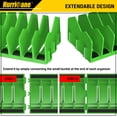 thumbnail image 4 of Organizador de alicates HURRICANE con 10 ranuras y base antideslizante, color verde, 4 of 7