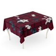 thumbnail image 1 of POGLIP Beautiful Spring Branch Delicate and White Lily Blooming Flowers Tablecloth Table Desk Cover Home Party Decor 60x84 inch, 1 of 1