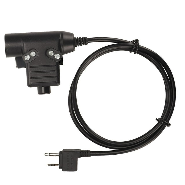 U94 PTT 2-pin plug and play hands free push to talk adapter for Alan for Midland radio