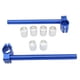 thumbnail image 1 of Clip Ajustable Del CNC De La Motocicleta 25/29 / 30m M En La Bifurcación De Los Manillares 2pcs 280m M Azul Macarena Manillar de tubo de horquilla, 1 of 6