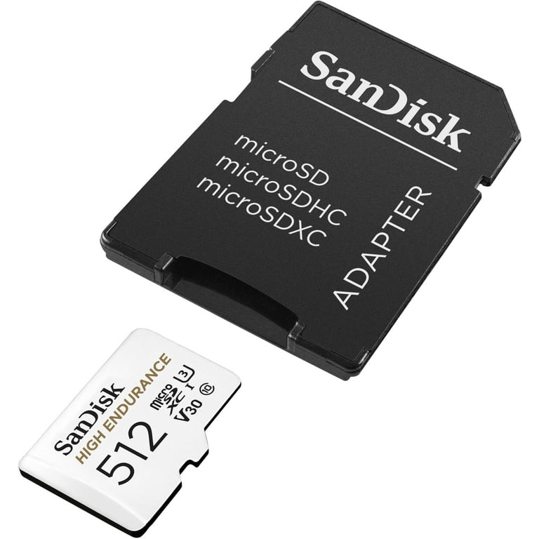 SanDisk 512GB microSD High Endurance Memory Card - SDSQQNR-512G-GN6IA - Walmart.com SanDisk 512GB microSD High Endurance Memory Card - SDSQQNR-512G-GN6IA - Walmart.com