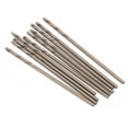 thumbnail image 4 of Juego de 10 brocas helicoidales de acero de alta velocidad con vástago recto para taladro de banco (1,0 mm), 4 of 14