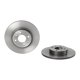thumbnail image 1 of Kit 2 Discos Sólidos Front Mobi 2017 A 2020 Fiat BREMBO ., 1 of 4