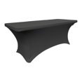 thumbnail image 1 of Mantel rectangular de licra LA Linen TCSpandex96x30x30_BlackX24, 1 of 1
