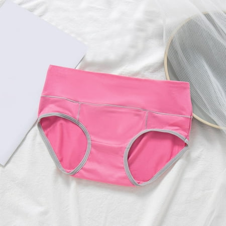 

Rovga Panties For Women Underpants Patchwork Color Underwear Panties Bikini Solid Females Briefs Knickers Comfortabel Panties