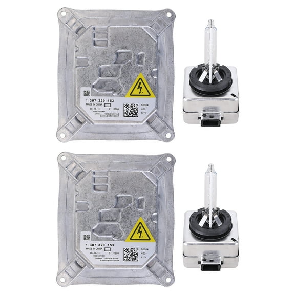 iSpchen DTS Xenon HID Headlamp Ballast Unit Module w/ Bulb for Cadillac 2006-2011, Replaces 25806714