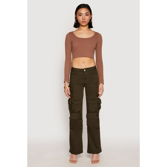 Womens VIP Straight Leg Cargo Pants