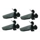 thumbnail image 1 of 4 piezas Cubiertas de abrazadera del cambiador de neumáticos Insertar cubiertas de abrazadera de la mandíbula Reparación de piezas prácticas , Style B Estilo B, 1 of 8