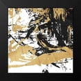 thumbnail image 2 of OnRei 15x15 Black Modern Framed Museum Art Print Titled - Free Form, 2 of 5