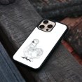 thumbnail image 4 of WIRESTER Shockproof Soft Rubber Cover Case for Apple iPhone 16 Pro Max 6.9" 2024, White Silkie Chicken, 4 of 5