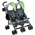 thumbnail image 5 of Delta Children LX Side by Side Double Stroller, Lime Green, 5 of 9