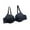 Dark Gray, variant on LYEAA Sleep Bras for Women Push up Padded Cotton Wireless Daily Bras Wirefree Adjustable Strap Lift Soft Bralette No Wire Breathable Comfort Bras Black L