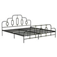 thumbnail image 5 of Novogratz Boutique Olivia Metal Bed, King, Black and Gold, 5 of 17