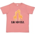 thumbnail image 3 of Inktastic Big Sister Announcement Girls Giraffe Girls Toddler T-Shirt, 3 of 5