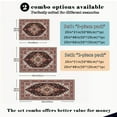 thumbnail image 3 of Farmhouse Kitchen Rugs Set 3 Piece, Boho Kitchen Mats for Floor, Non-Slip Kitchen Rug Waterproof Mats for Kitchen, Runner Rugs for Hallway Laundry Holiday Sink Decor, 3 of 12