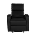 thumbnail image 5 of Lexicon Mendon Wood Pull Tab Recliner in Black, 5 of 9