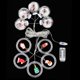 thumbnail image 5 of 2x Cadena De Luces Navideñas Valla De Jardín Luces LED Impermeables Muñeco De Nieve, 5 of 9