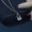 Silver, variant on Lotus Palm Pendant Stainless Steel Women's Fashion Retro Good Luck Talisman Anniversary Gift Jewelry Gift