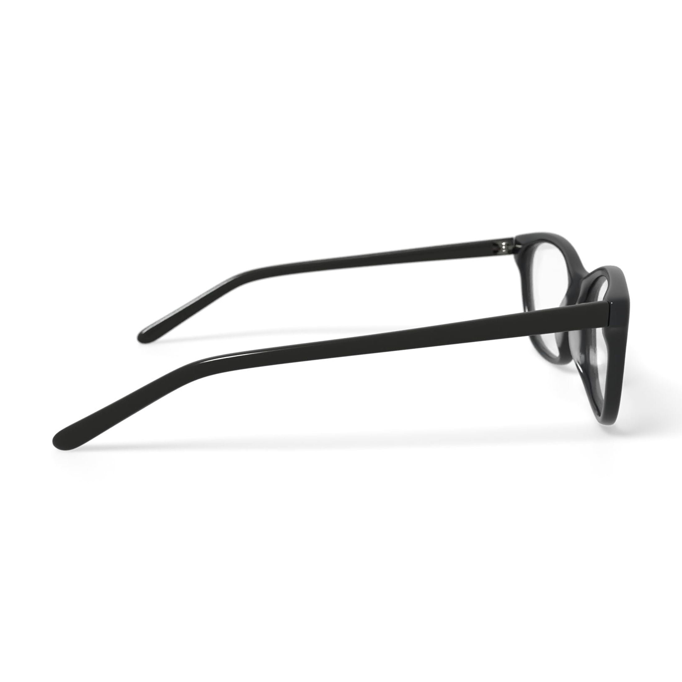 Walmart Women's FM14093 Cat Eye Prescription Eyeglasses with Case, Black