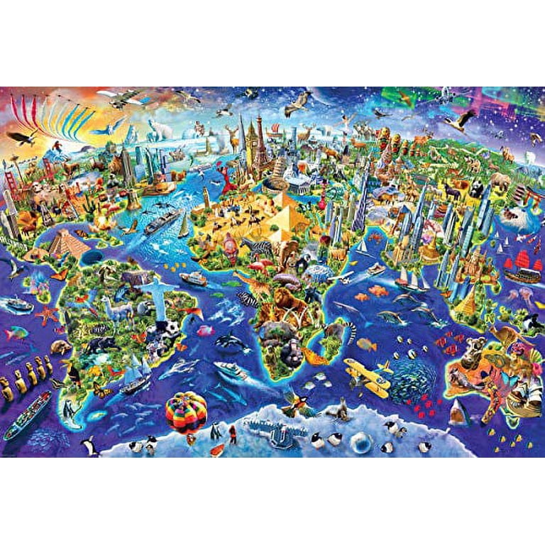 Eurographics Crazy World 2000-Piece Puzzle, 10