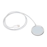 Magnetic Charger, Fast Charging Multiple Protections Magnetic Wireless Charger  For Office White