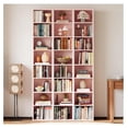 thumbnail image 5 of HOWEN Tall Narrow Bookshelf 8 Tiers, Compact Corner Bookcase, Easy to Match for Living Room, Office, Study, Bedroom, 5 of 5