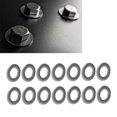 thumbnail image 1 of ESTINK Rondelles, Rondelle en Acier Inoxydable 7mm OD pour Entretien, 1 of 8