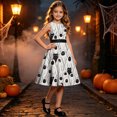 thumbnail image 7 of Piuwrlz Kids Cos Perform Dresses for Girls Halloween Party Dress White Size 13 Years, 7 of 7
