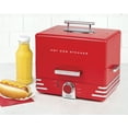 thumbnail image 2 of Nostalgia HDS248RD Diner Style Hot Dog Steamer, 24 Hot Dogs and 12 Bun Capacity, 2 of 5
