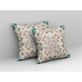 thumbnail image 2 of Amrita Sen Broadcloth Zippered Pillow With OffWhite Purple CAPL289BrCDSZP16x16, 2 of 5