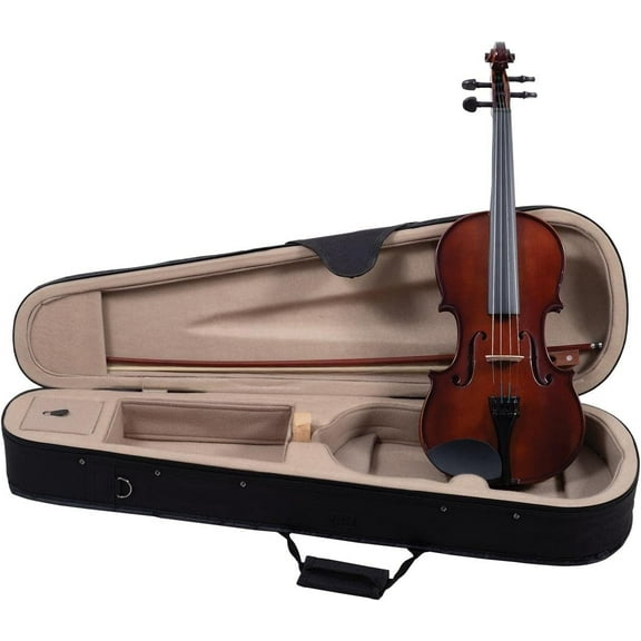 Palatino Model VN-350-1/8 Campus Violin Outfit, 1/8 Size with Case, bow & More