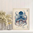 thumbnail image 2 of Octopus Bar Decor Canvas Wall Art 15.75x11.81 Inches, 2 of 8