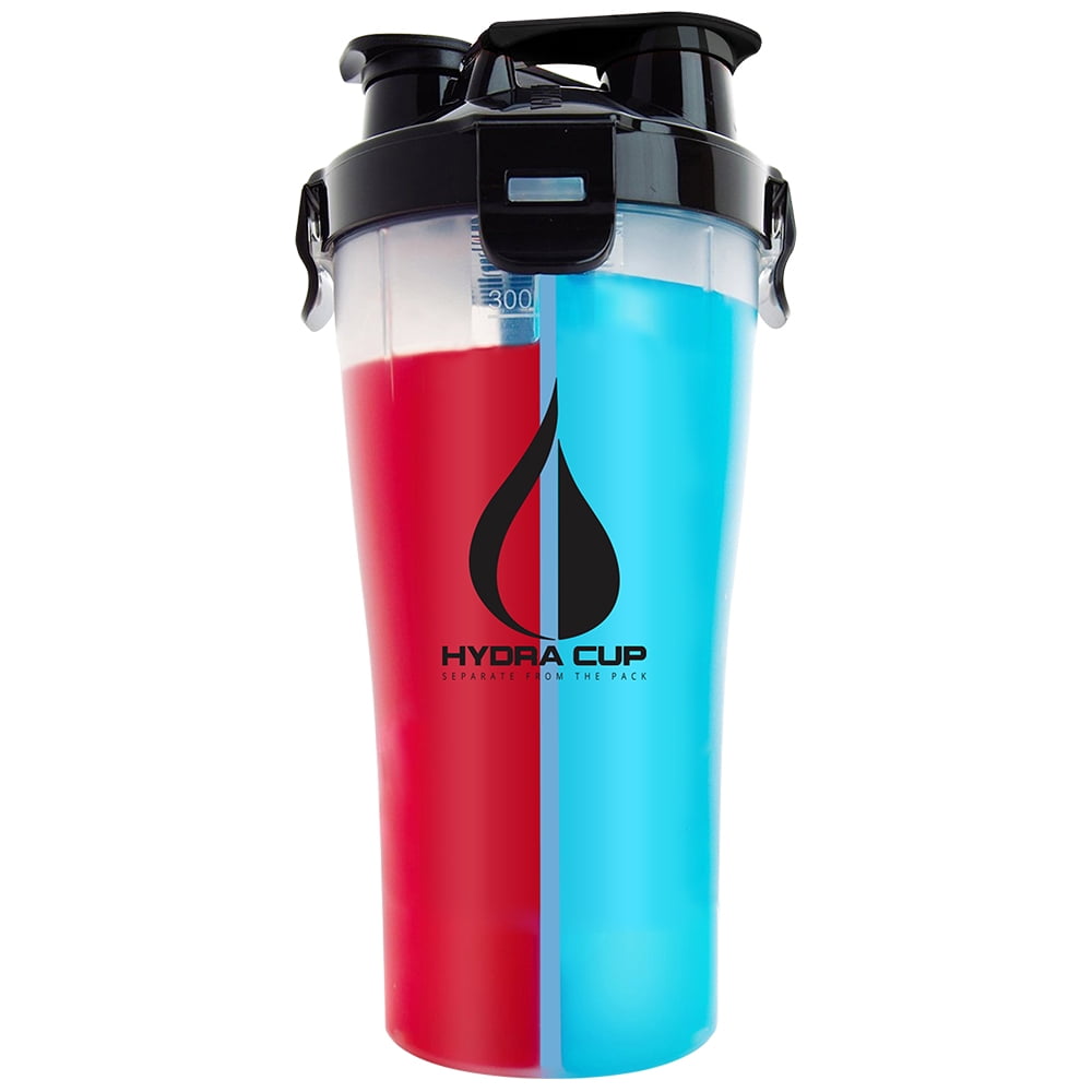 Hydra Cup 30oz OG Clear/Black, Dual Threat Shaker Bottle, Shaker Cup