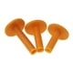 thumbnail image 3 of Juego de 5 tees de goma de golf naranjas para tapetes de práctica, aptos para interiores y exteriores. 68 mm, 3 of 9
