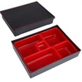 thumbnail image 1 of Spptty Portable Lunch Boxes Bento Food Container Japanese Style Wood Storage Box Office Picnic ,Bento, Japanese Style Bento, 1 of 8
