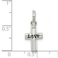 thumbnail image 3 of Sterling Silver LOVE Cross Pendant QC7402, 3 of 4