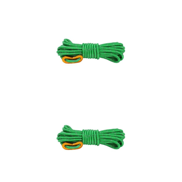 Yuarrent Cuerda de viento para tienda de 4 piezas, ajustable, luminosa, portátil, para exteriores, senderismo, Camping, Picnic, dosel, lona, Type2 NO2 Yuarrent CBP444631
