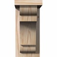 thumbnail image 2 of 5 1/2"W x 12"D x 12"H New Brighton Smooth Corbel w/Backplate, Douglas Fir, 2 of 9