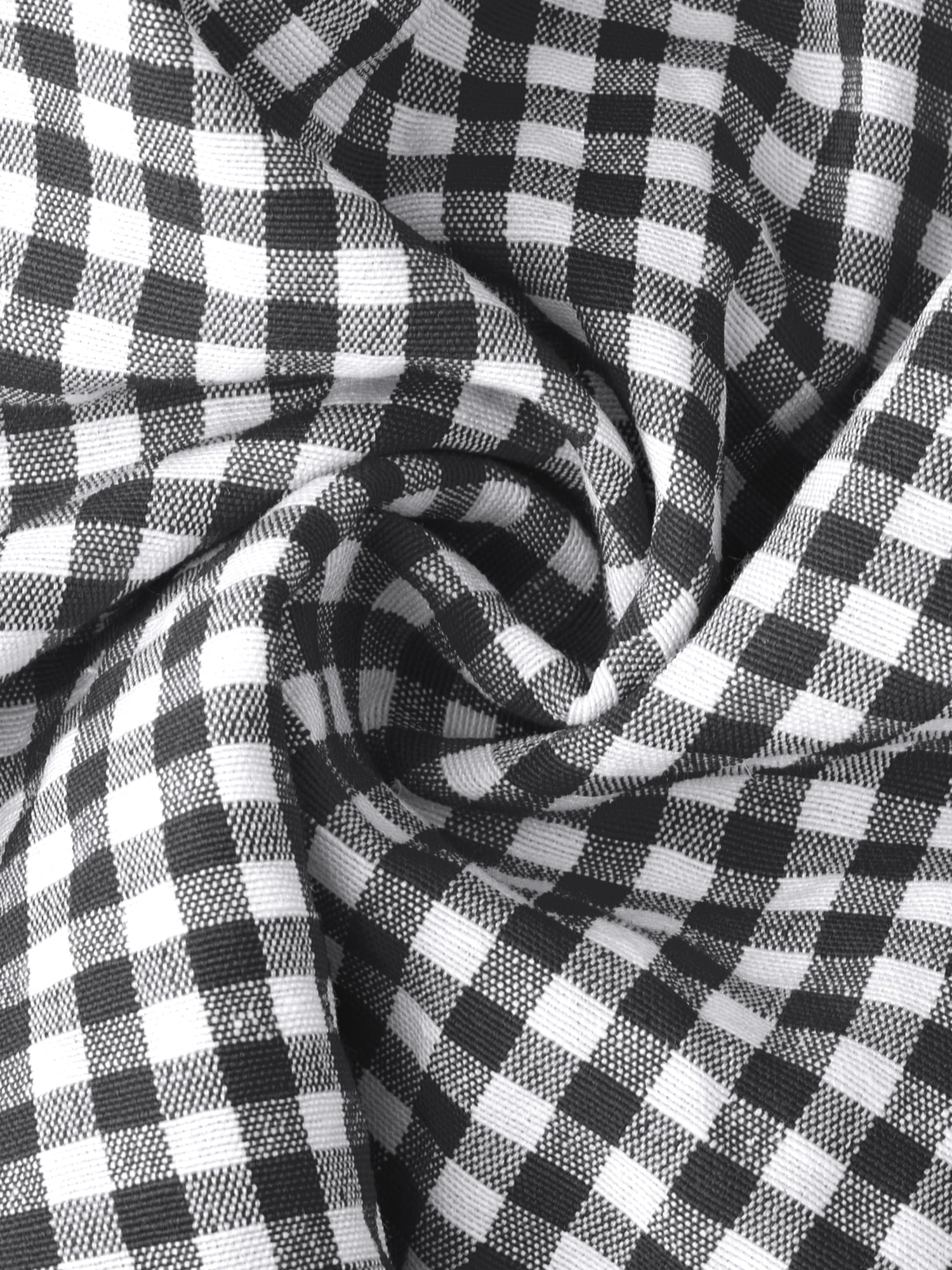 DARING DIVA Women's Gingham Buttons Comfy Breathable Beach Casual Shorts Large Black