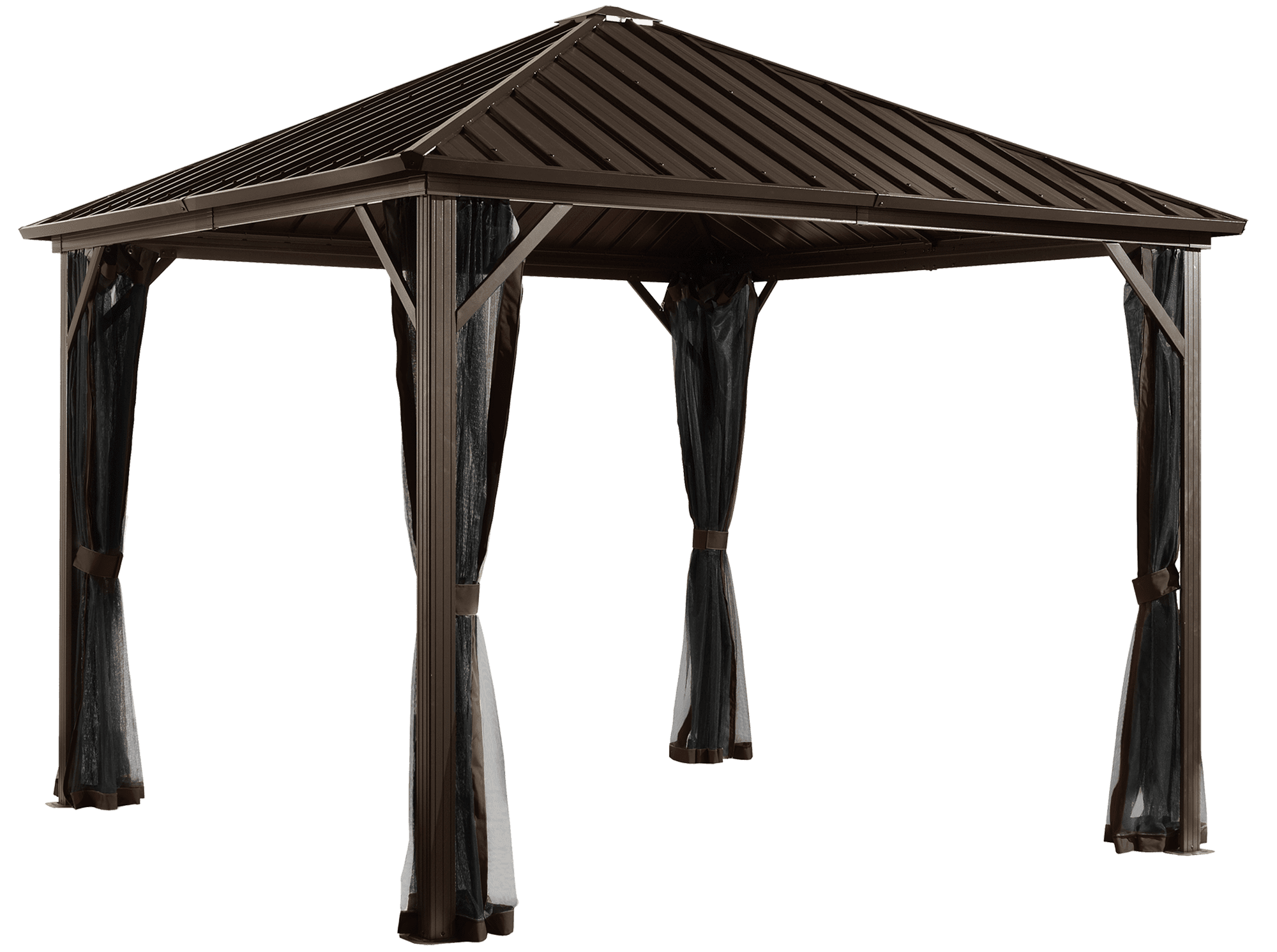 Sojag Dakota Gazebo, 10 x 12 ft, Gazebos for Patios and Entertaining ...