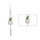 thumbnail image 1 of Yuarrent Cestas colgantes 100 hechas a mano, soporte para plantas, macramé, colgador de plantas, maceta para colgar en la pared interior, soporte para Jardín y Patio No.17 Yuarrent HA001777-17, 1 of 1